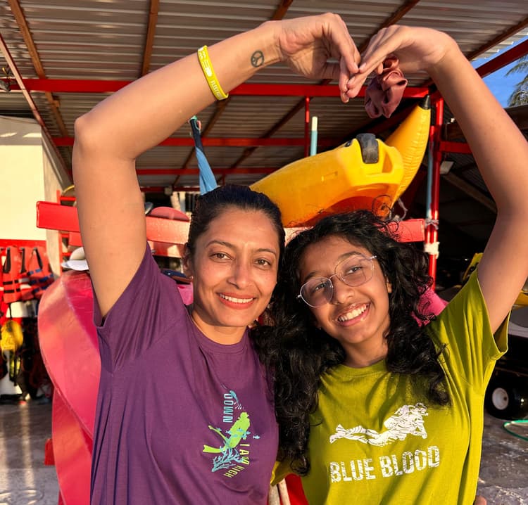 Prarthana Pradutt, Mother, 40 dives
